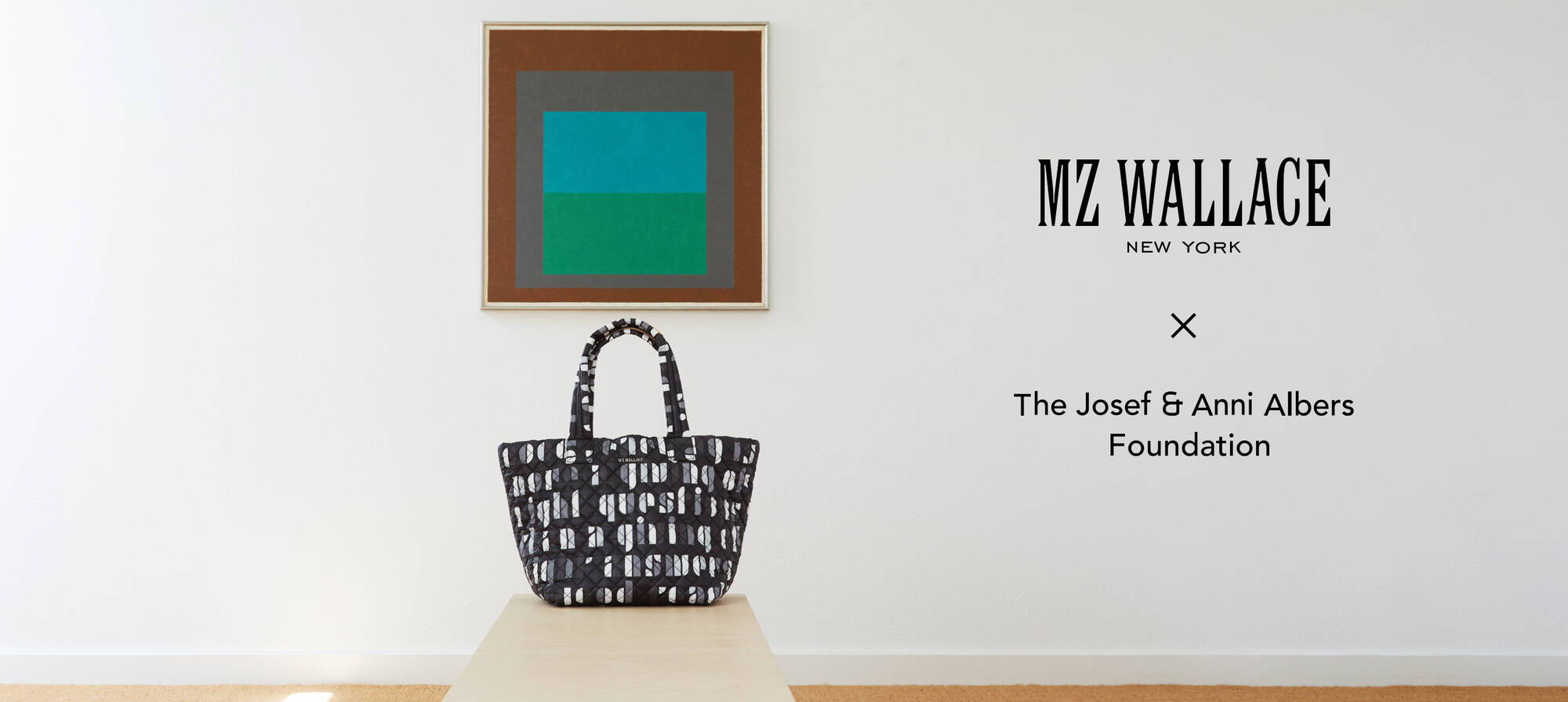 MZ Wallace x The Josef & Anni Albers Foundation