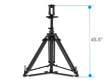Proaim 5.6ft Air-Controlled Pedestal Stand with 100mm Bowl Camera Mount & Ground Spreader