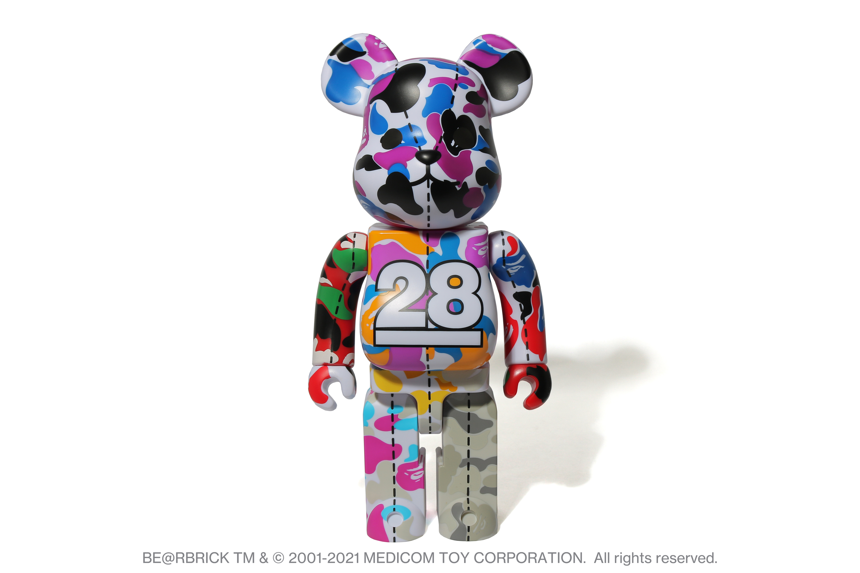 BE＠RBRICK BAPE®  28TH ANNIVERSARY 400%