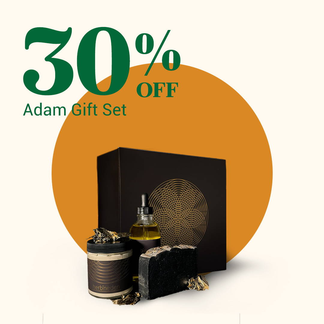30% Off luxury skincare Adam Gift Set during Black Friday Sale at herb'neden