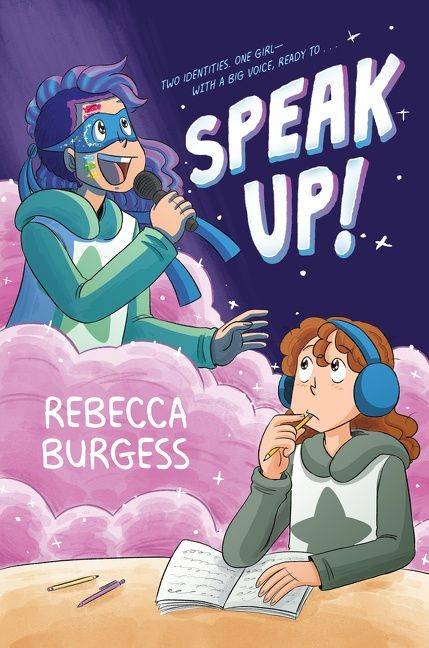cover of speak up by rebecca burgess