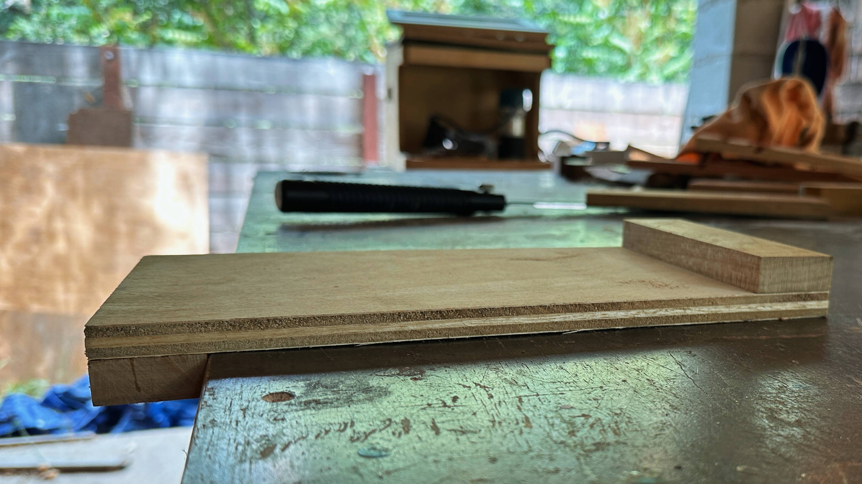simple bench hook for woodworking