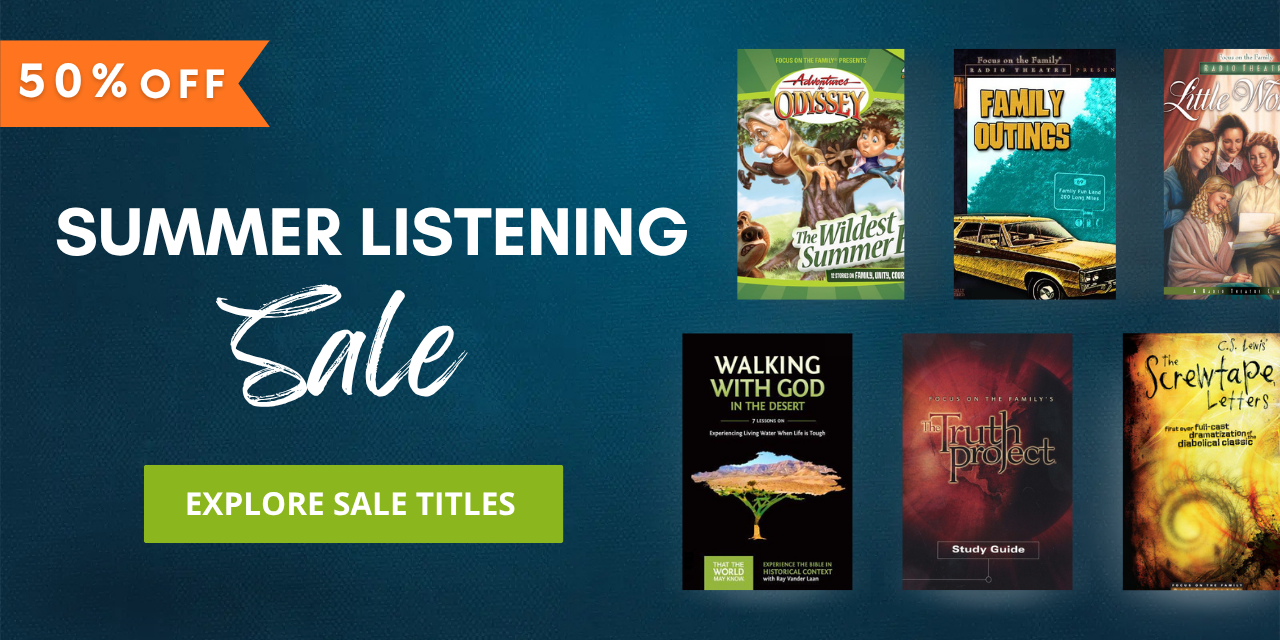 Summer Listening Sale Banner Mobile
