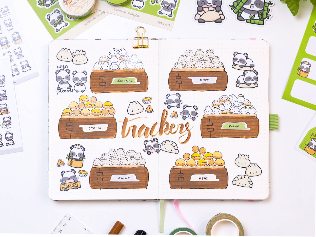 Bok Choy & Cabbage Planner Stickers – Hubman and Chubgirl