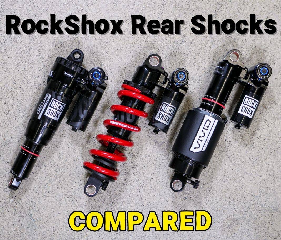 rockshox vivid vs super deluxe coil and air shocks