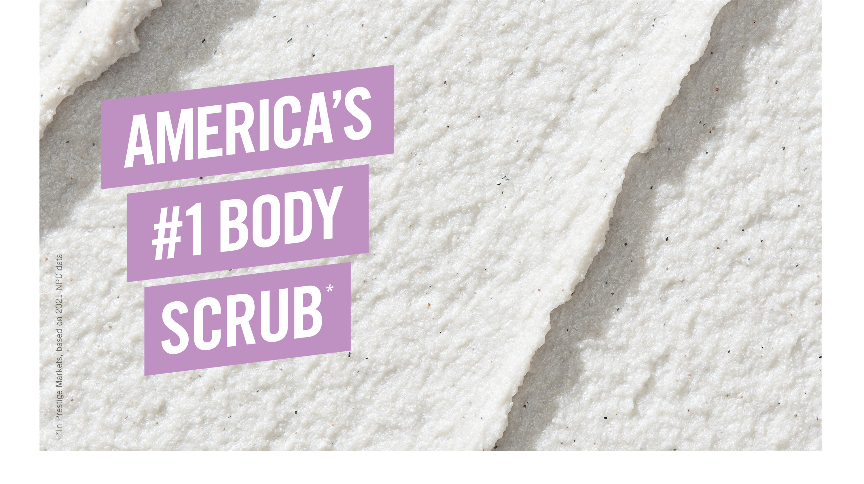 Texture of KP Bump Eraser Body Scrub. America's # 1 body scrub claim.