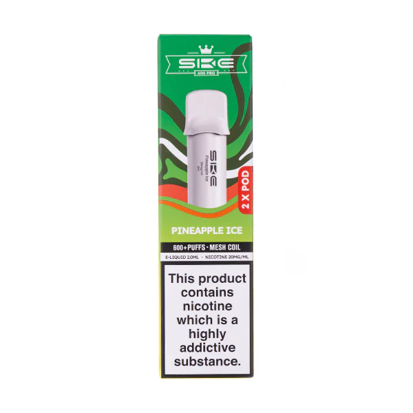 Vape product packaging labeled 