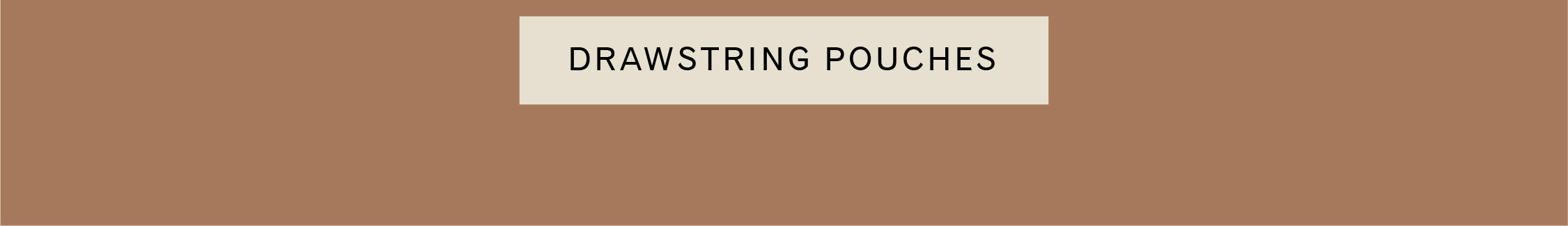 Drawstring Pouches