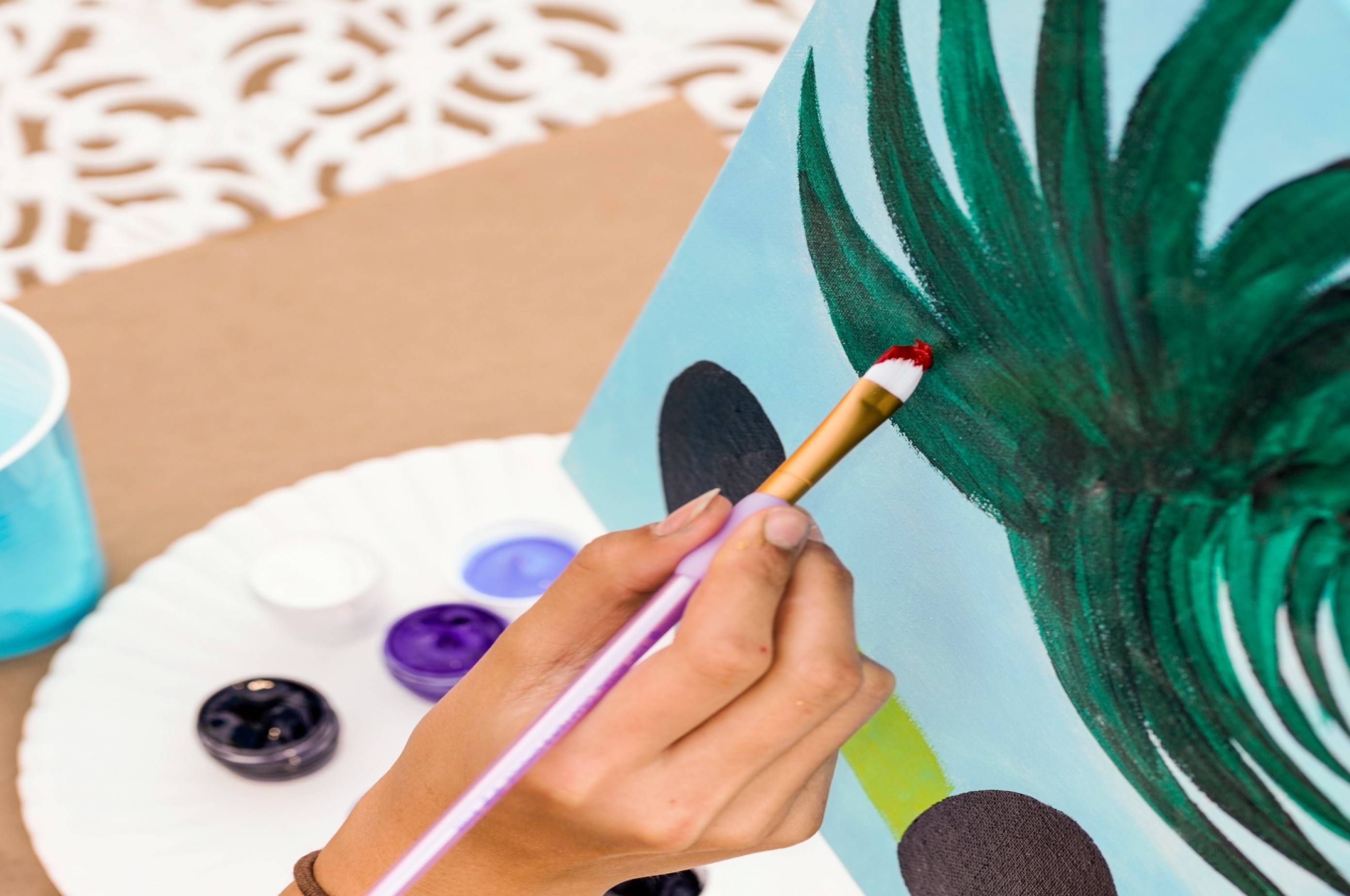 Drink, Laugh, Paint: How to Host a Painting Party
