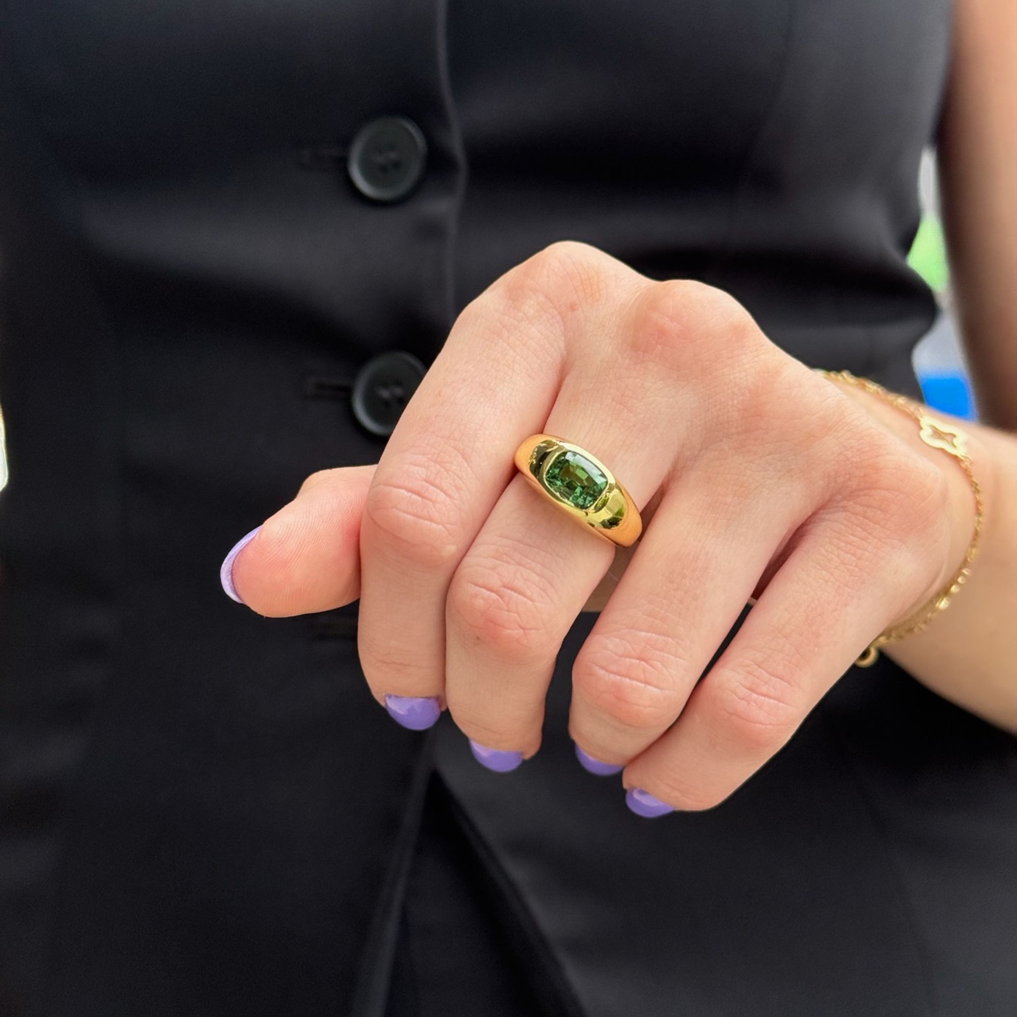 Lauren K tourmaline ring