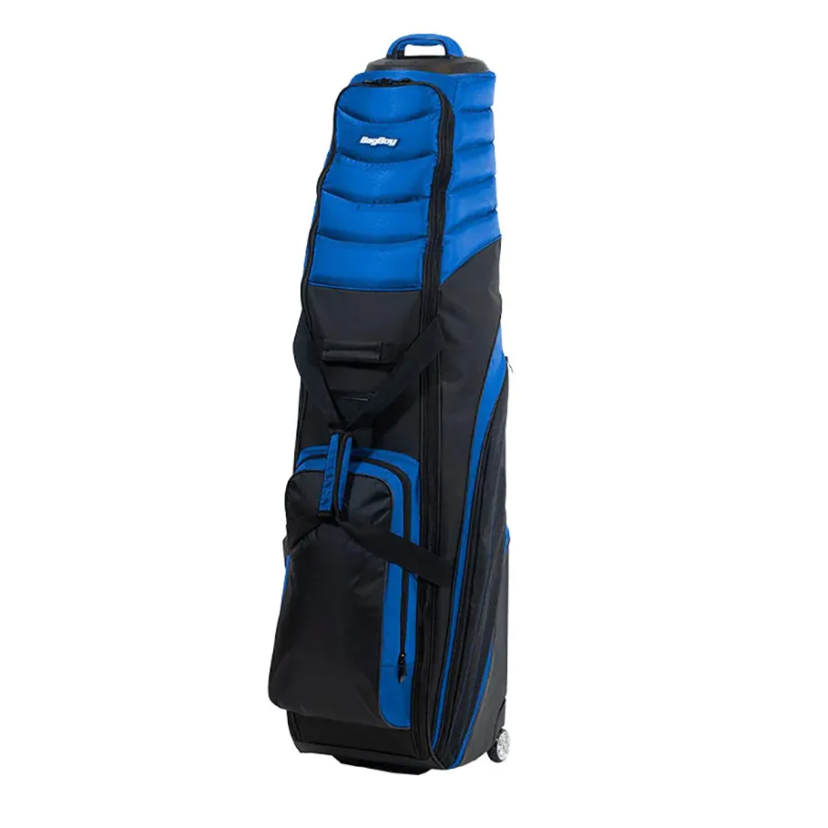 Black and royal blue Bag Boy T-2000 golf travel cover
