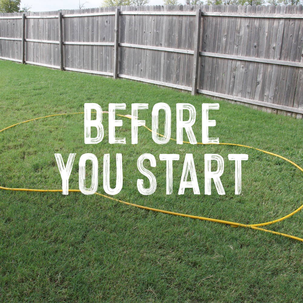 Before you start