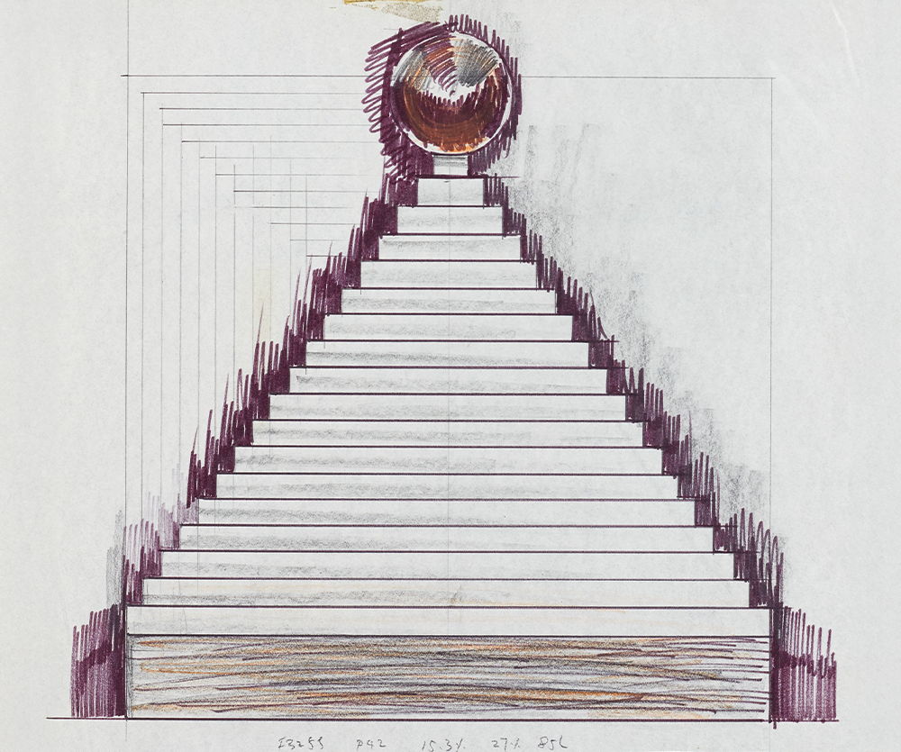 Sketch of the Westclox Football Manager of the Year trophy