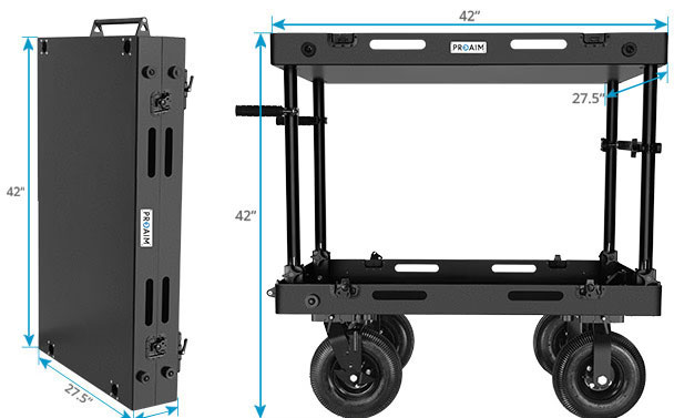 Proaim Victor Lite Video Production Camera Cart