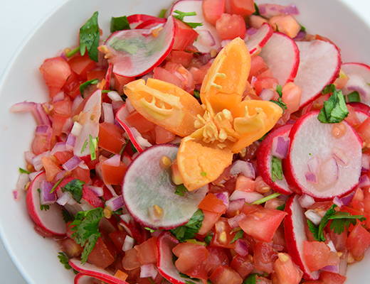 Image of Fresh Habanero Tomato Salsa