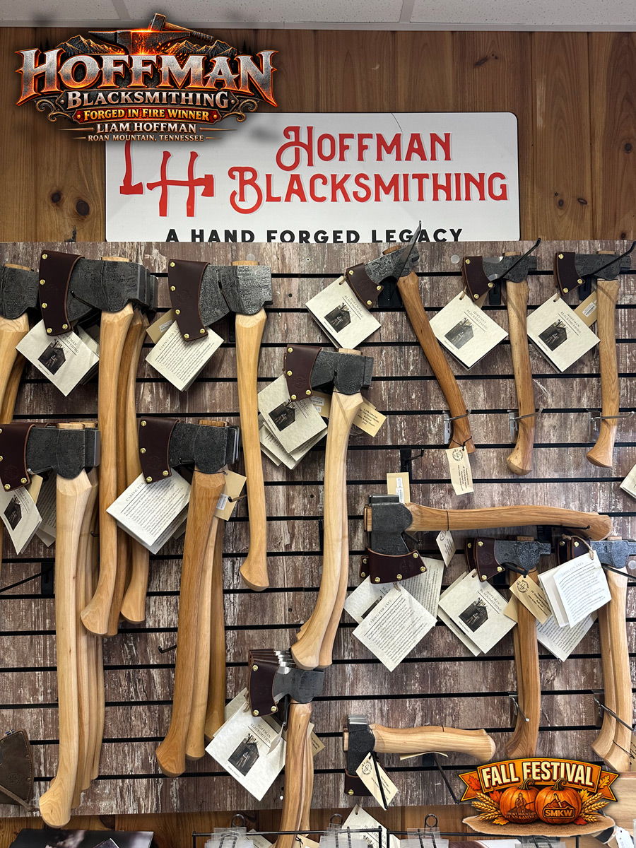 Fall Festival Exclusive Hoffman Blacksmithing Axes