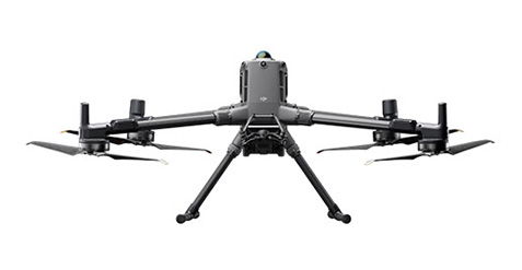 DJI Matrice 400 against a white background