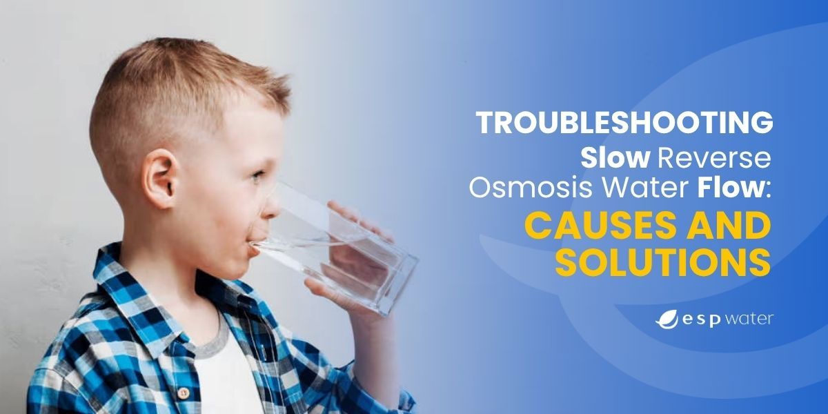 Learn why your water flow is slow with RO system