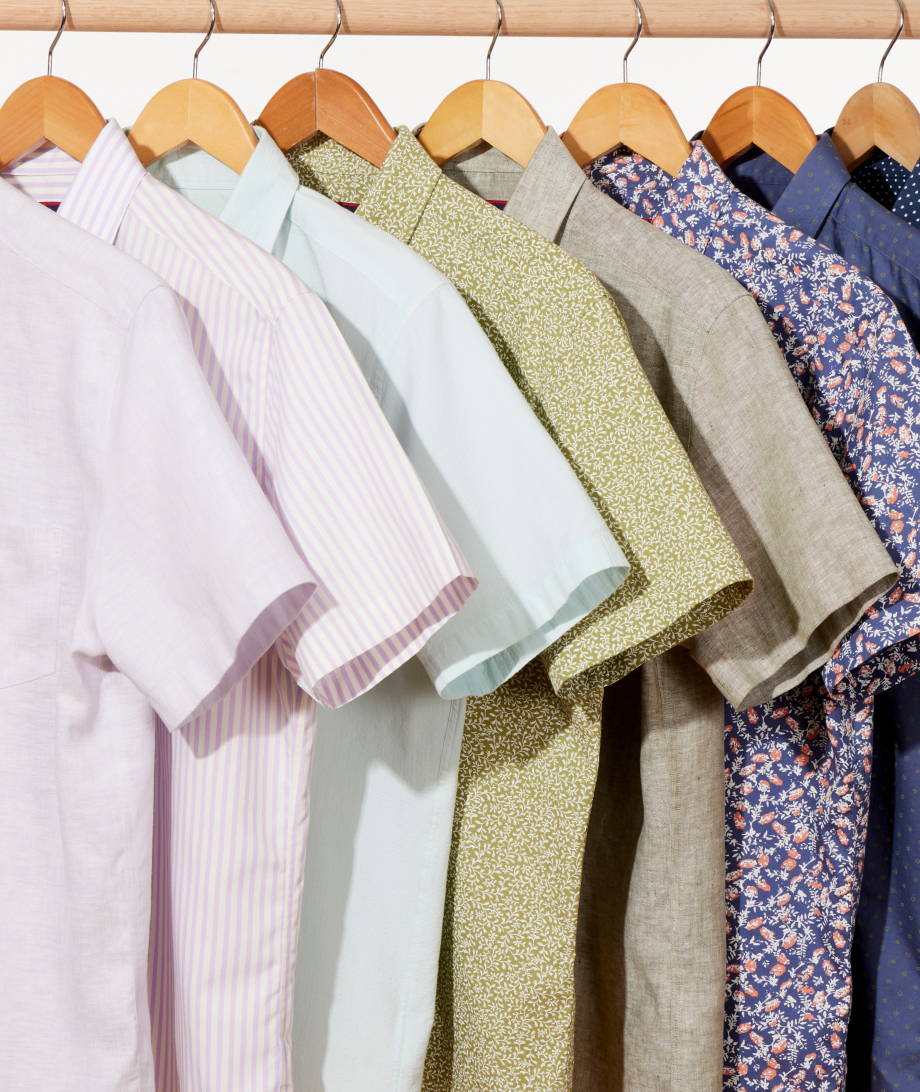 Collection of UNTUCKit short sleeve shirts, 