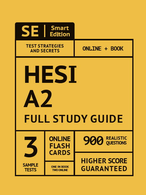 HESI A2 Study Guide & Practice Test Preparation - Smart Edition Media