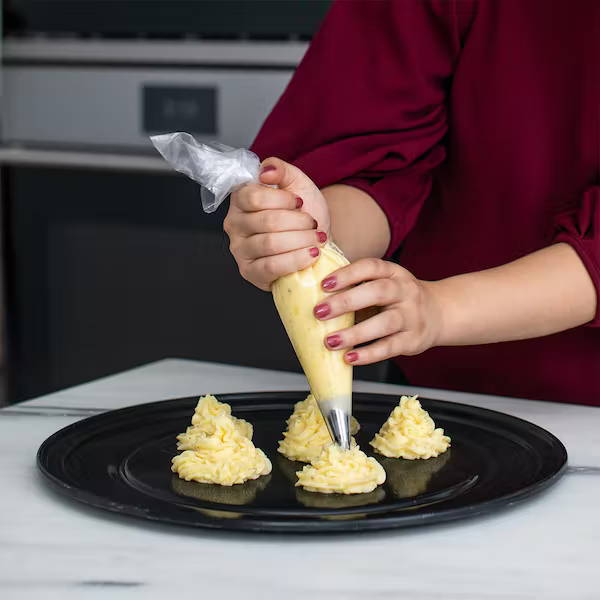 Piping Duchess Potatoes