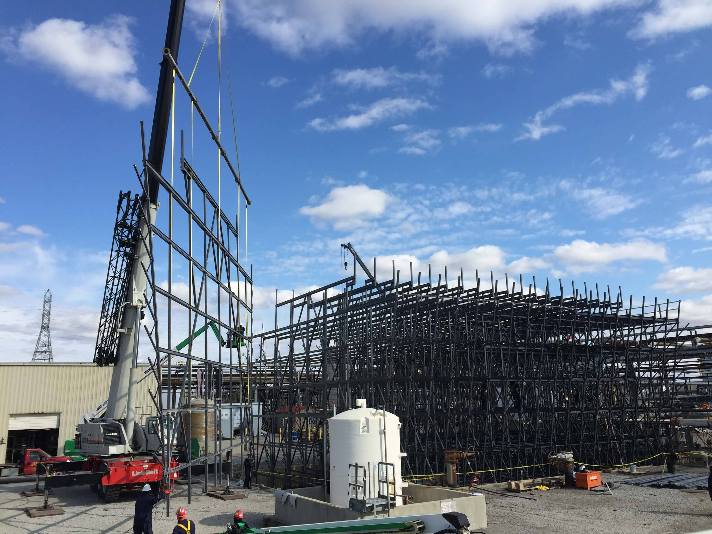 Construction of a New cooling Tower