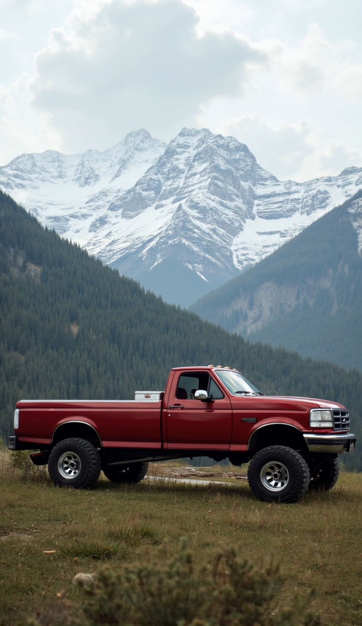 Evan's 1997 Ford F350 Train Horn Install with Outlaw Heavy Duty Train Horn Kit