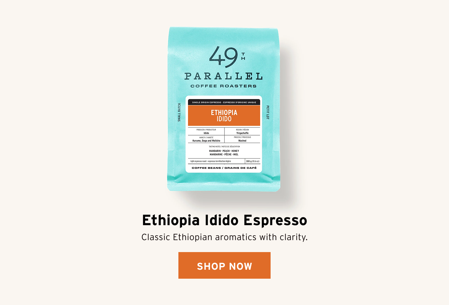 49th Parallel Coffee | Ethiopia Idido Espresso