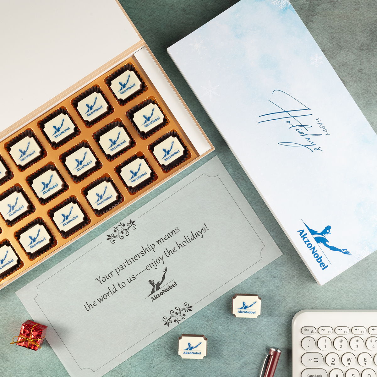 ChocoCraft Company Holiday Gifts - Christmas Chocolates for Clients