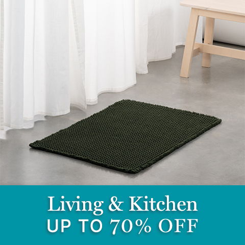 Living & Kitchen, up to 70% off