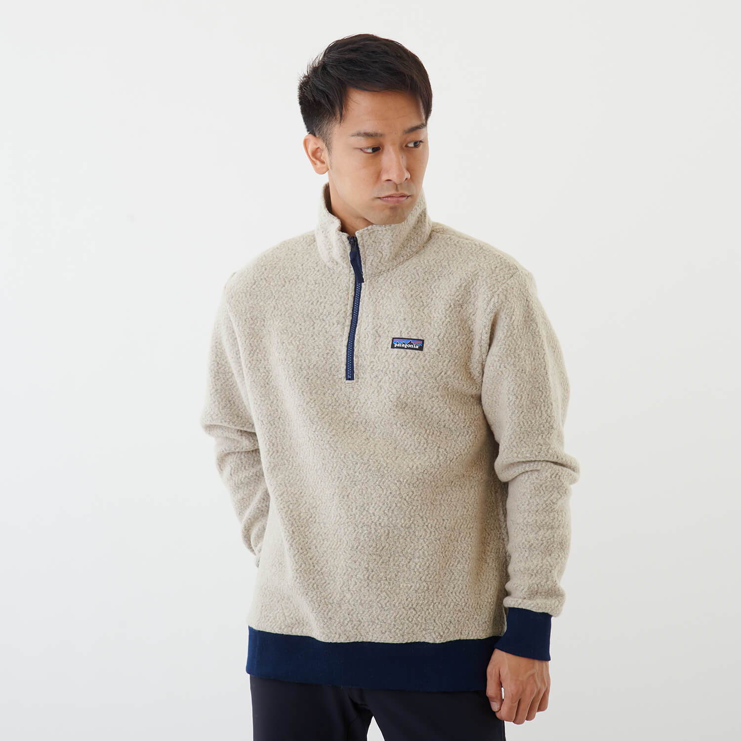 patagonia（パタゴニア）/ウーリエステル フリース プルオーバー/ホワイト/MENS