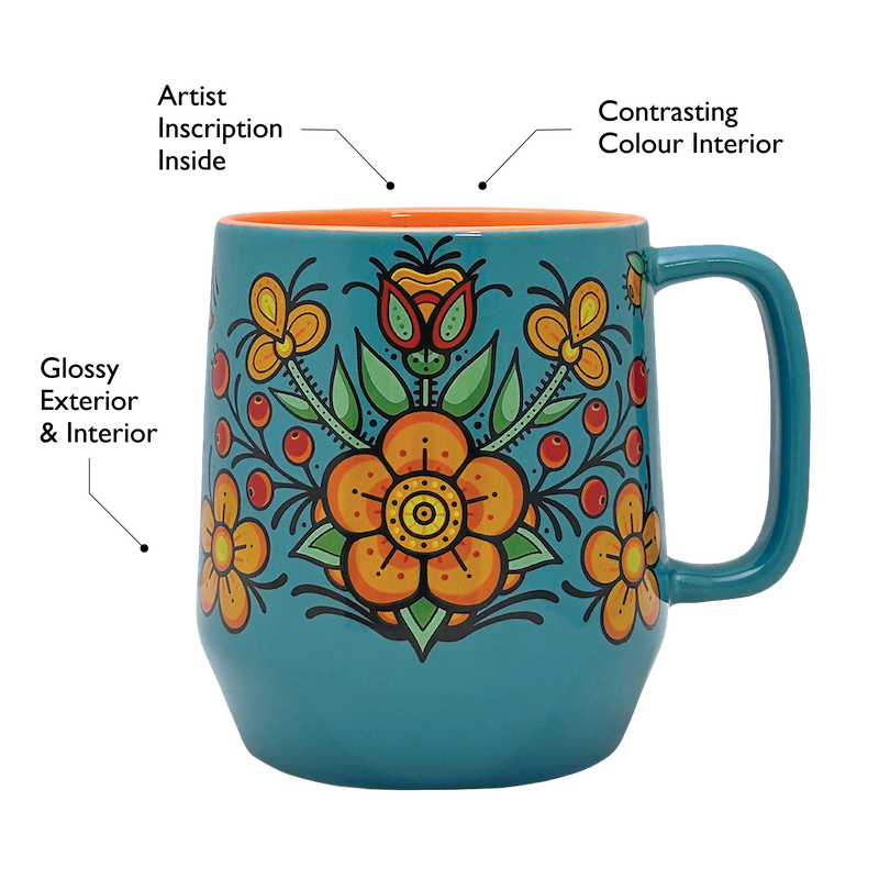 Big Ceramic Mug 20oz diagram