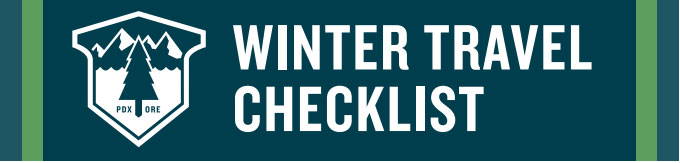 winter travel checklist