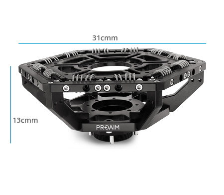 Proaim Glide 4-Dimensional Vibration Isolator for Camera Gimbals