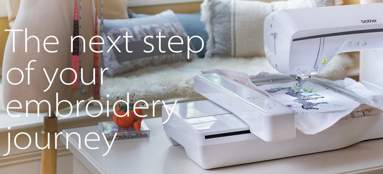 Brother NQ1700E Embroidery Machine The Next Step