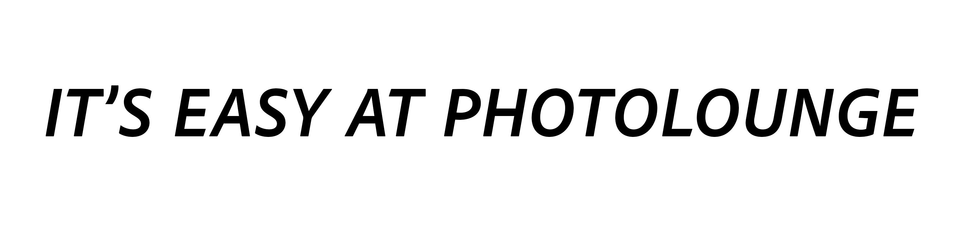 it's easy at photolounge