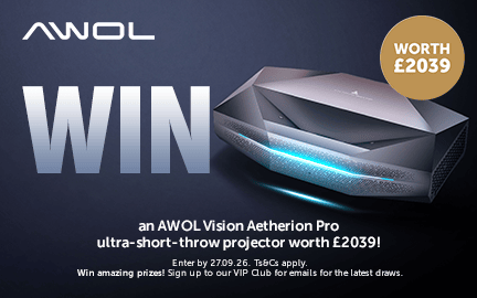 Win an AWOL Vision Aetherion Pro projector worth £2039