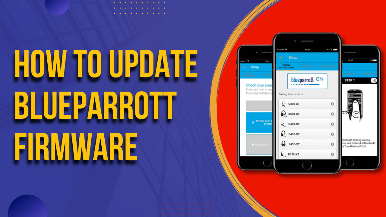 BlueParrott firmware update