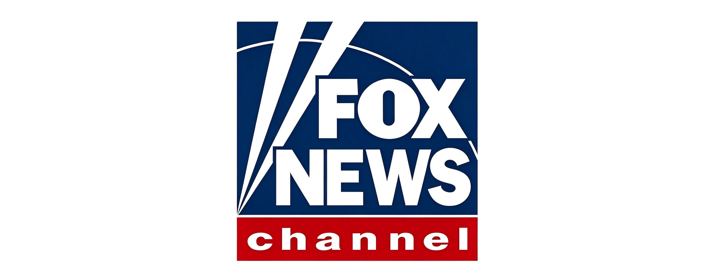 Logo of Fox News Channel with blue and red elements.