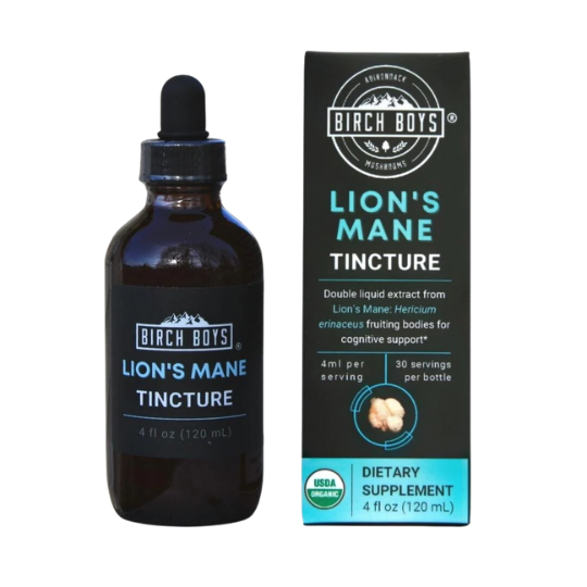 Lion's Mane Double Extract Tincture Recommended By Kimberly at Pretty Over Fifty