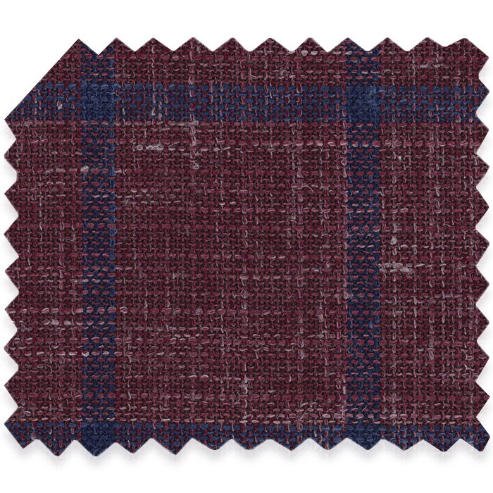 Color : Burgundy and Navy Blue