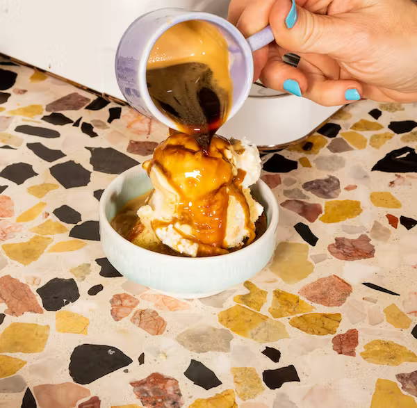 Cognac Gingerbread Affogato