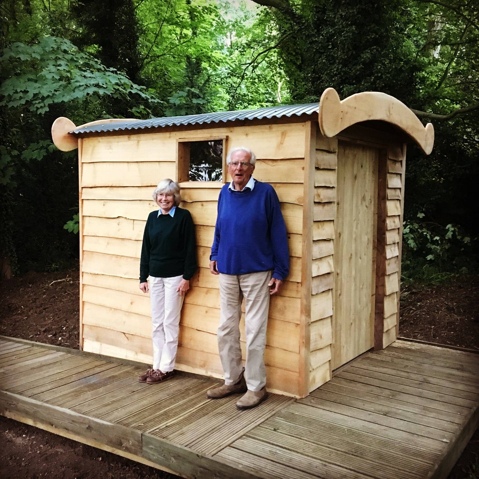 Compost toilet at Hatley St George Church, Cambridgeshire