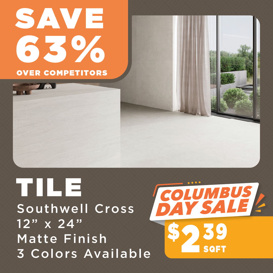 Southwell Cross Tile Columbus Day Sale