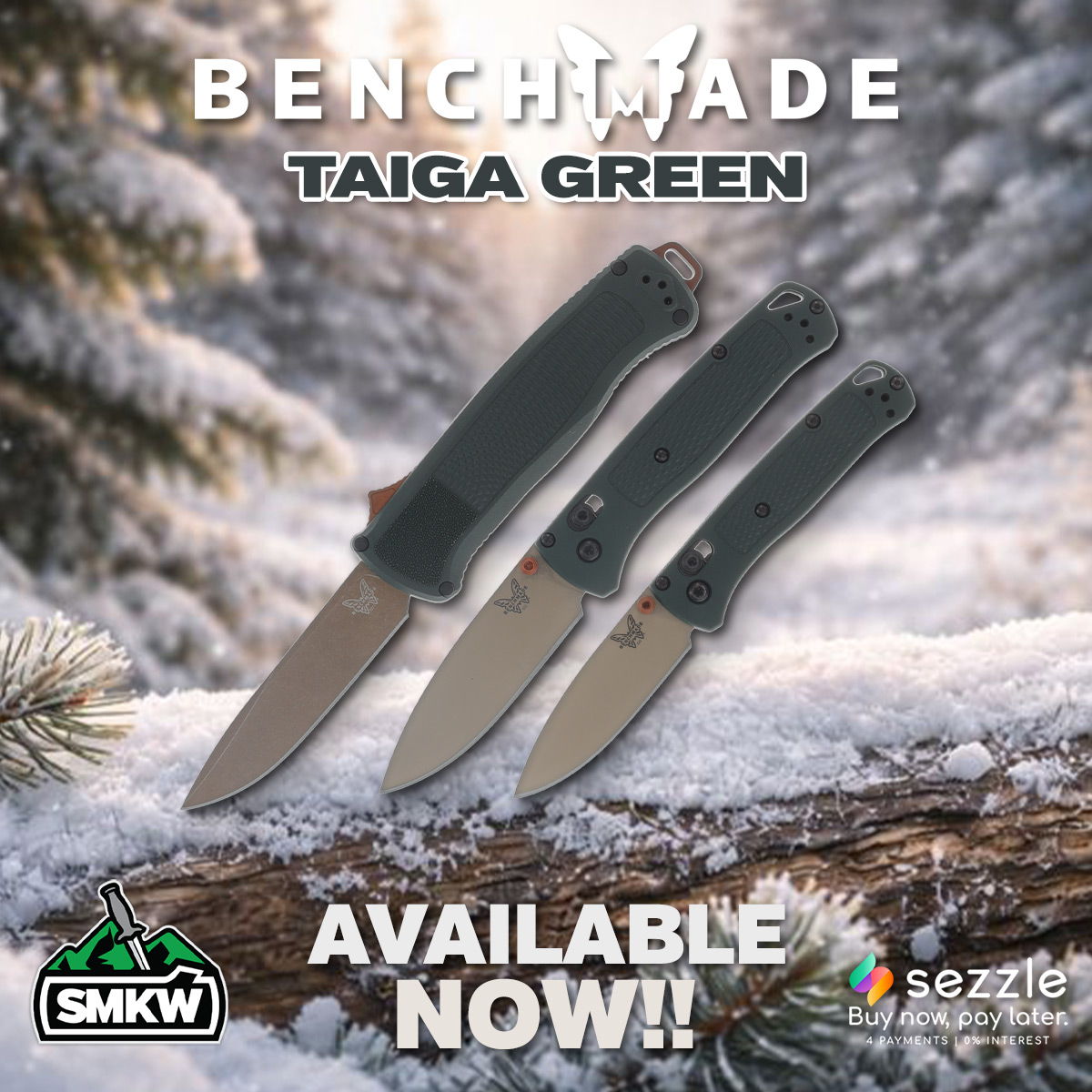 Benchmade Taiga Green