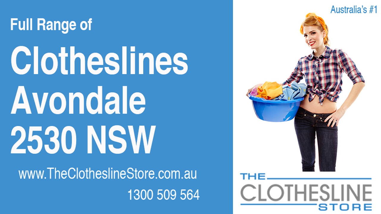 New Clotheslines in Avondale 2530 NSW
