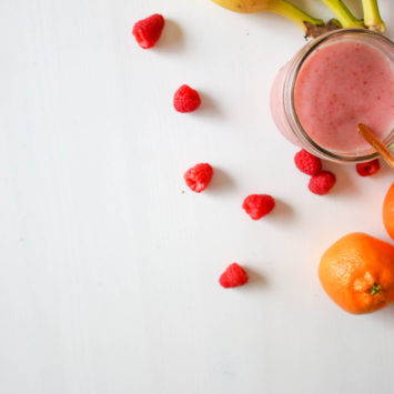 Image Of Smoothie And Fruits