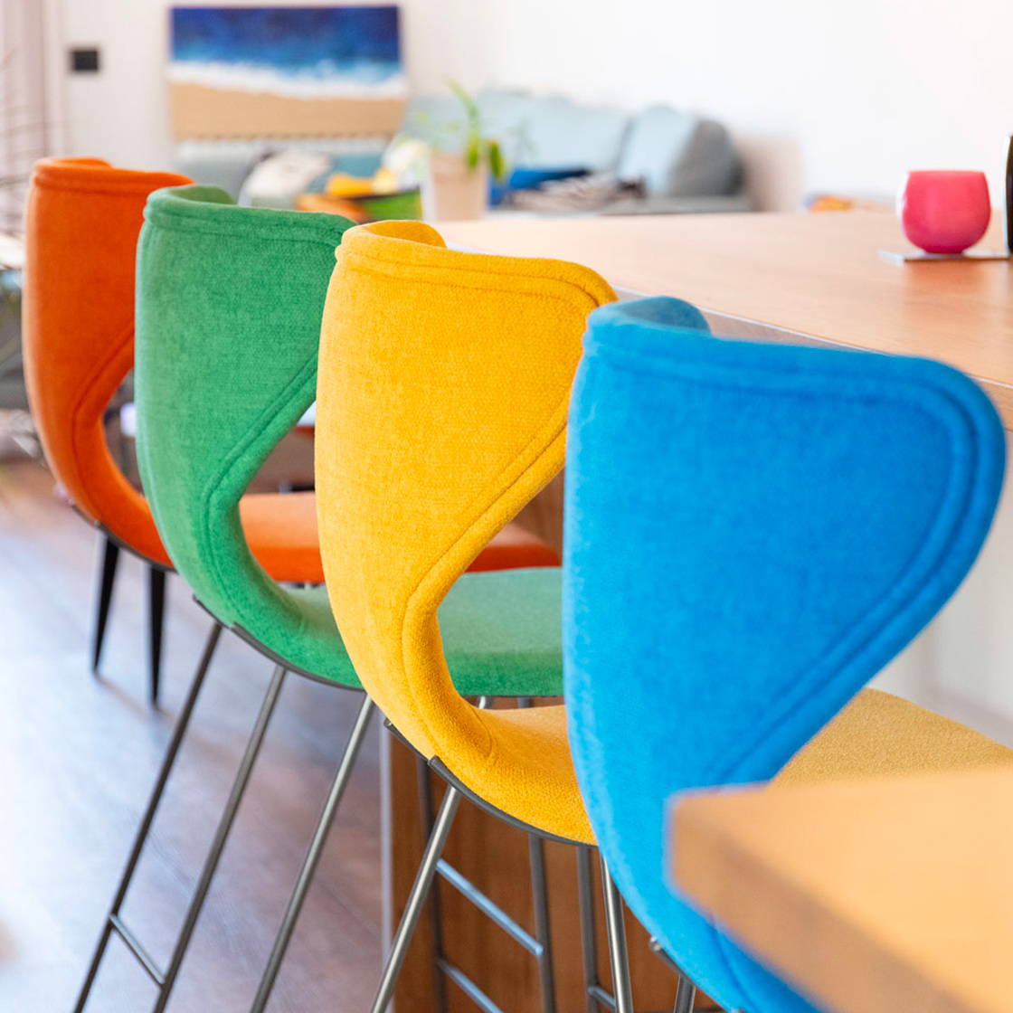 Fama Bar Stools - Many Colours To Choose From
