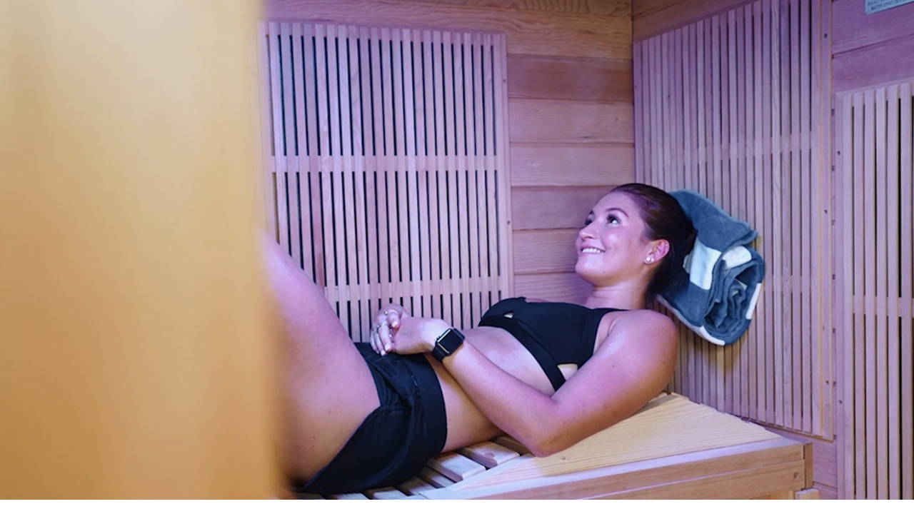 Women in Infrared Sauna