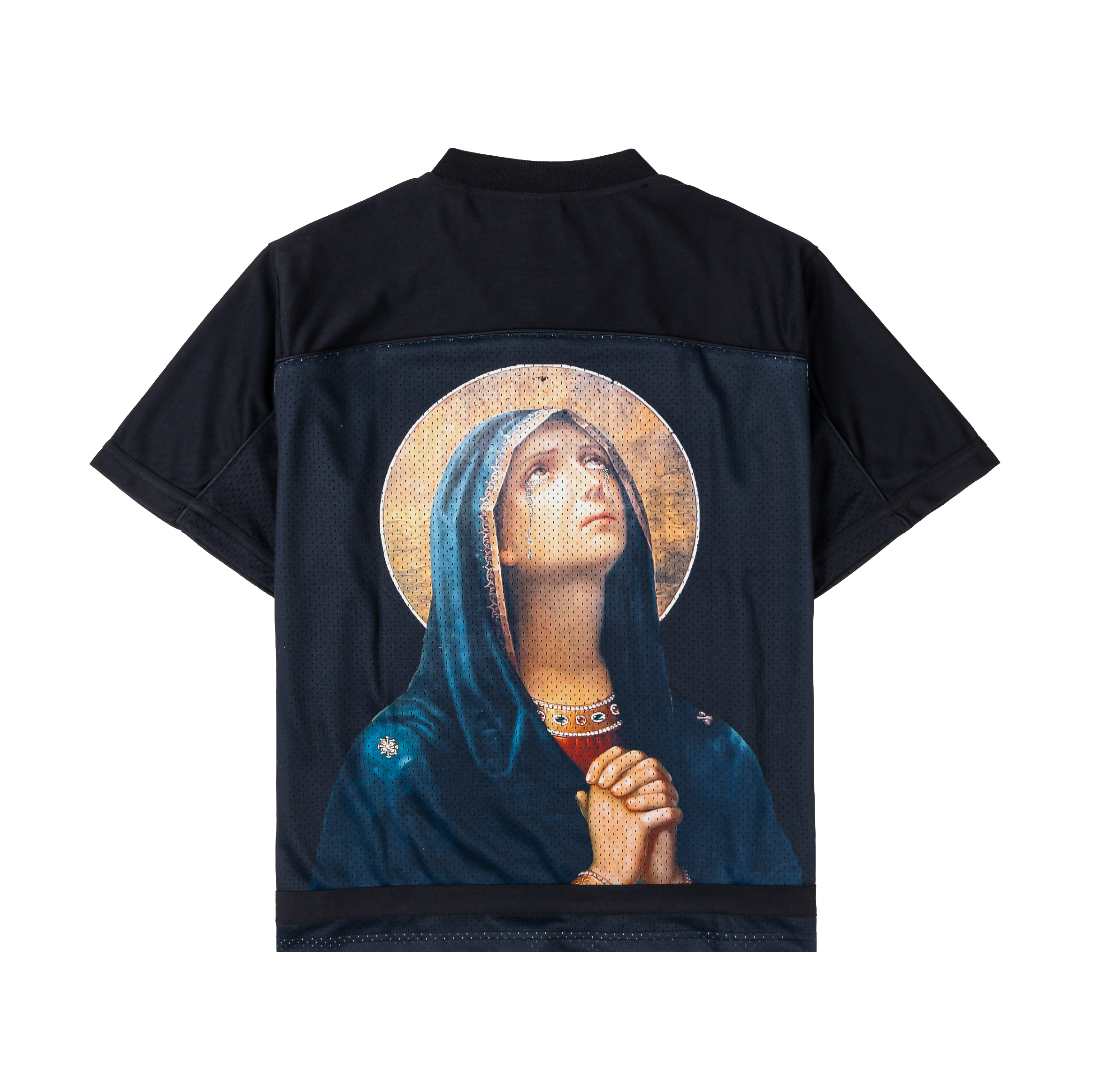 Navy shirt with 